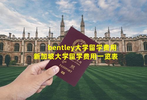 bentley大学留学费用 新加坡大学留学费用一览表